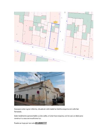 Terreno residencial en Venta en La Roda