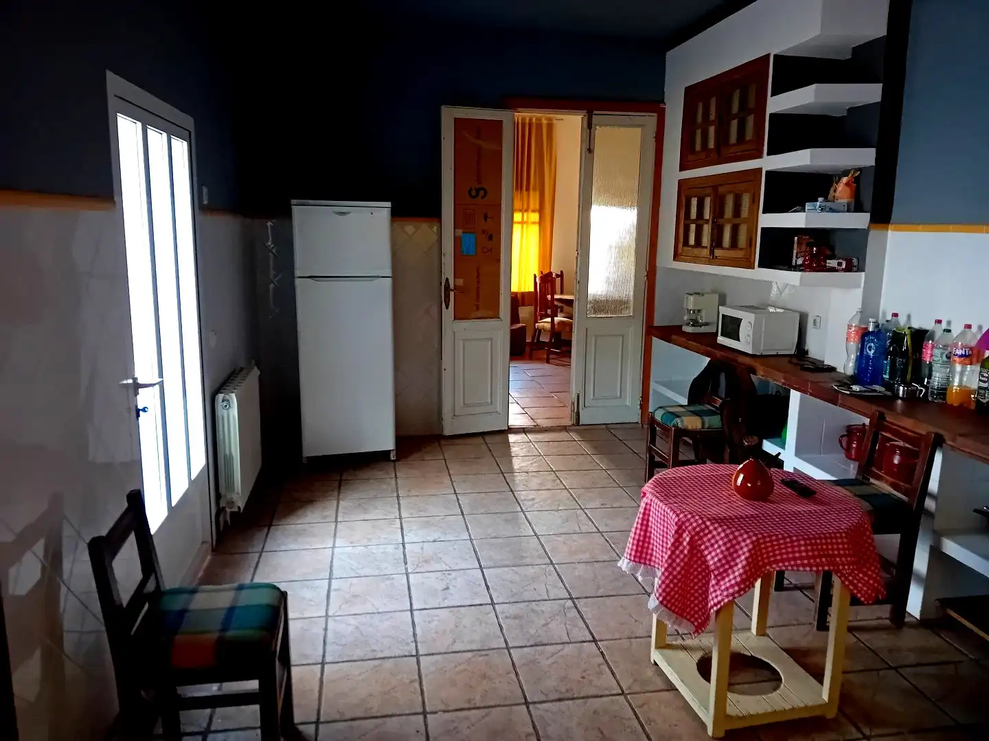 Küche von Country house zum Verkauf in Calzada de Calatrava mit Klimaanlage, Heizung und Terrasse