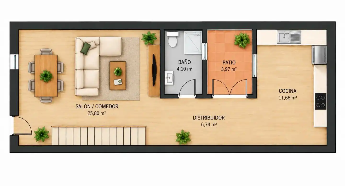 Casa a schiera con terrazza in vendita a Lebrija, imagen 51
