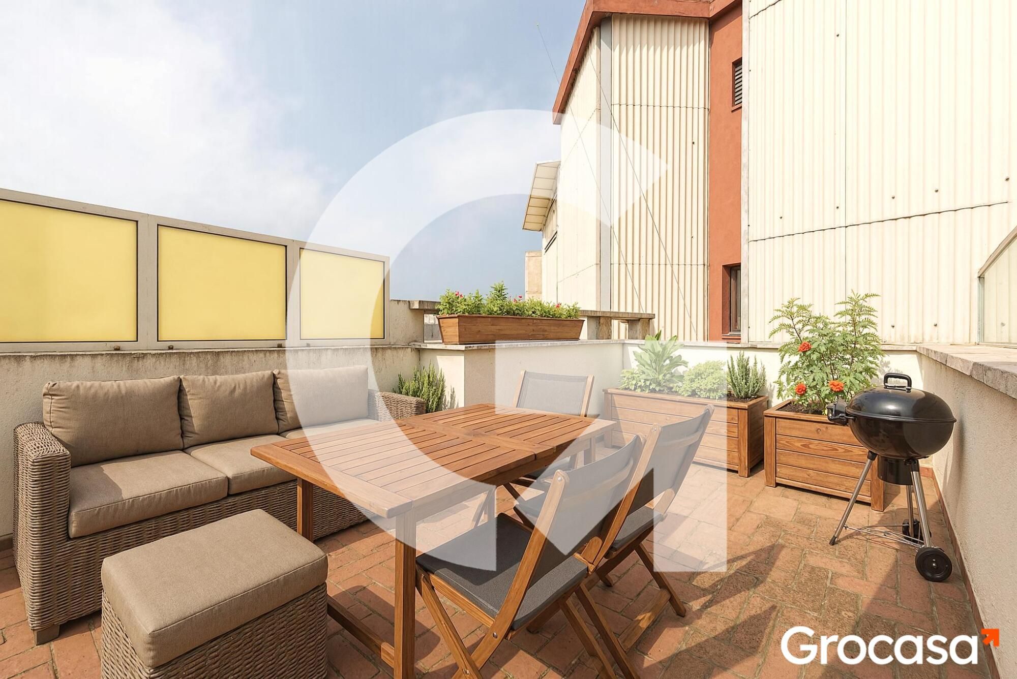 Terrace of Flat for sale in Viladecans  with Heating, Terrace and Oven