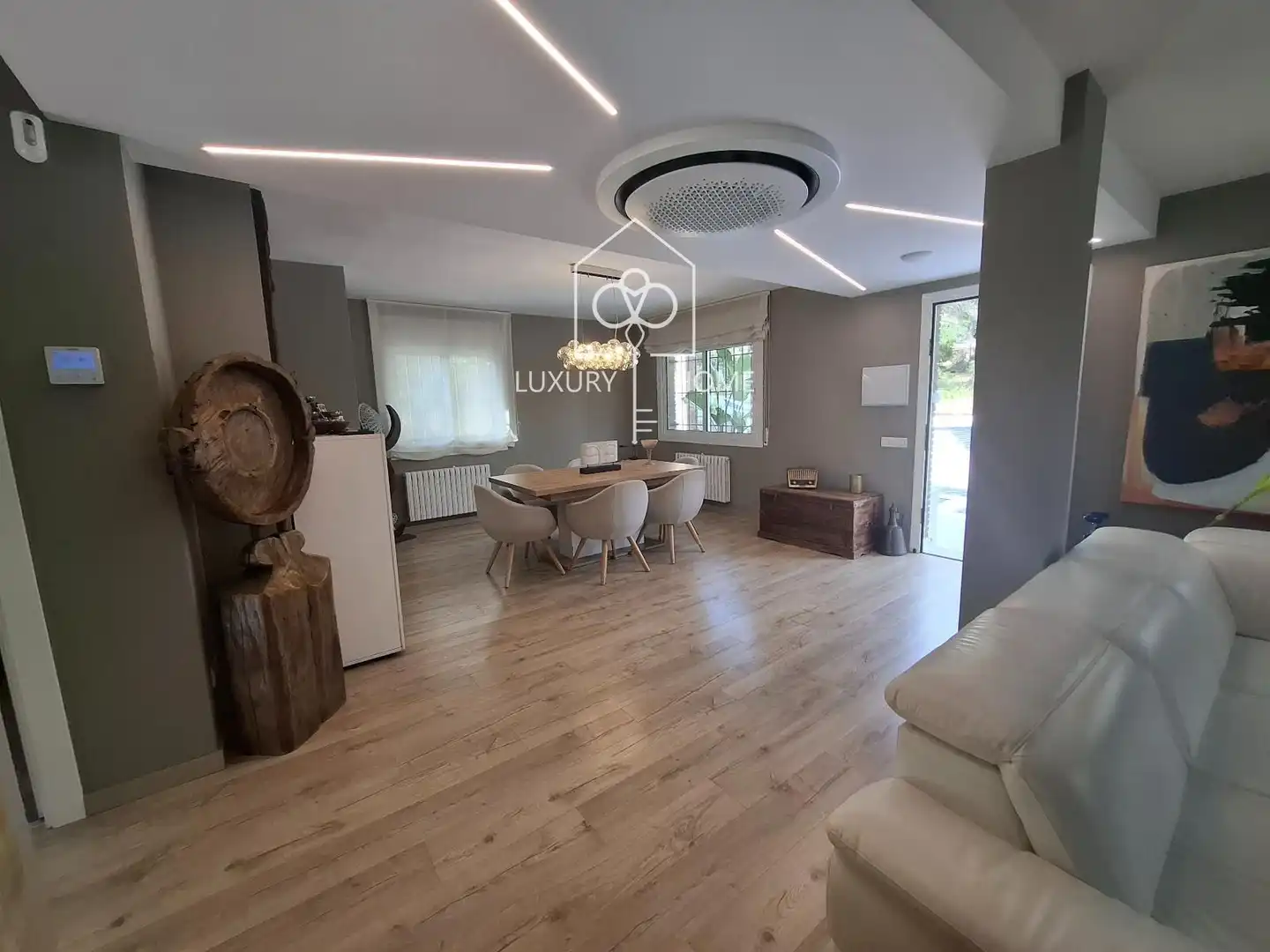 Living room of Houses for sale in Begues  with Air Conditioner, Heating and Terrace