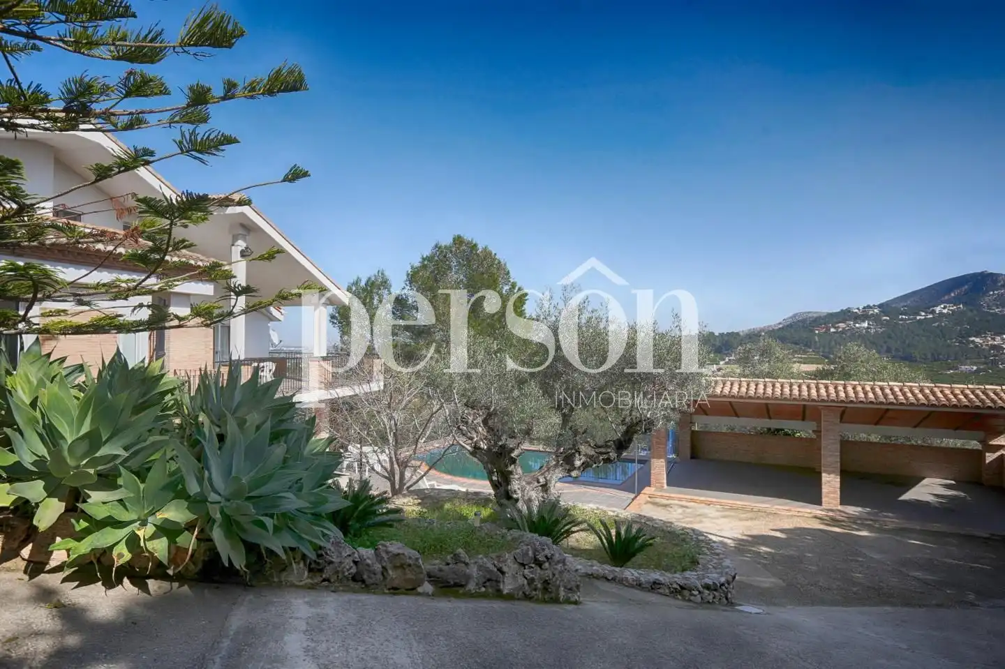 Jardín de Casa o chalet en venta en Alzira con Jardín privado, Terraza y Piscina
