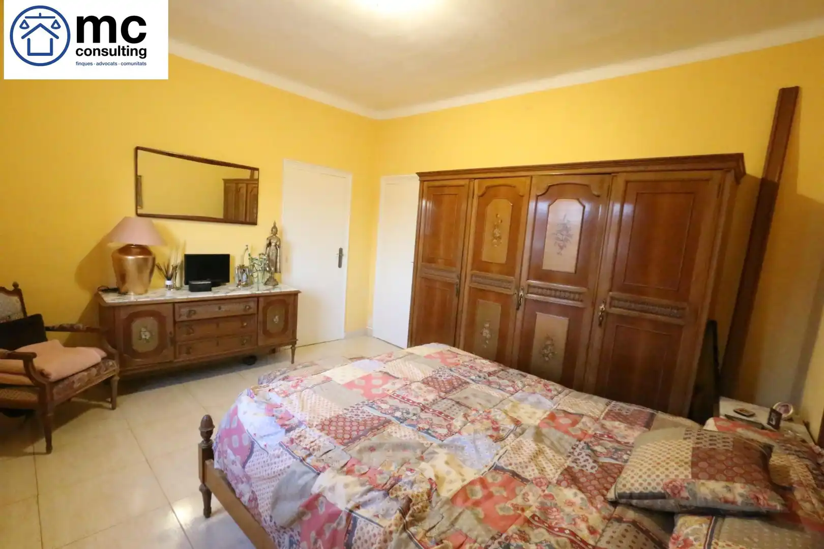 Bedroom of Flat for sale in Mataró  with Terrace and Balcony