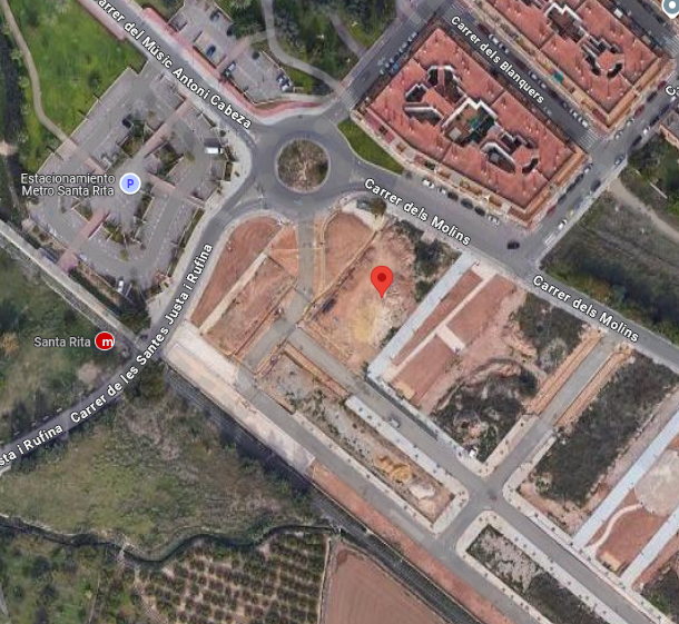 Vista exterior de Residencial en venda en Paterna