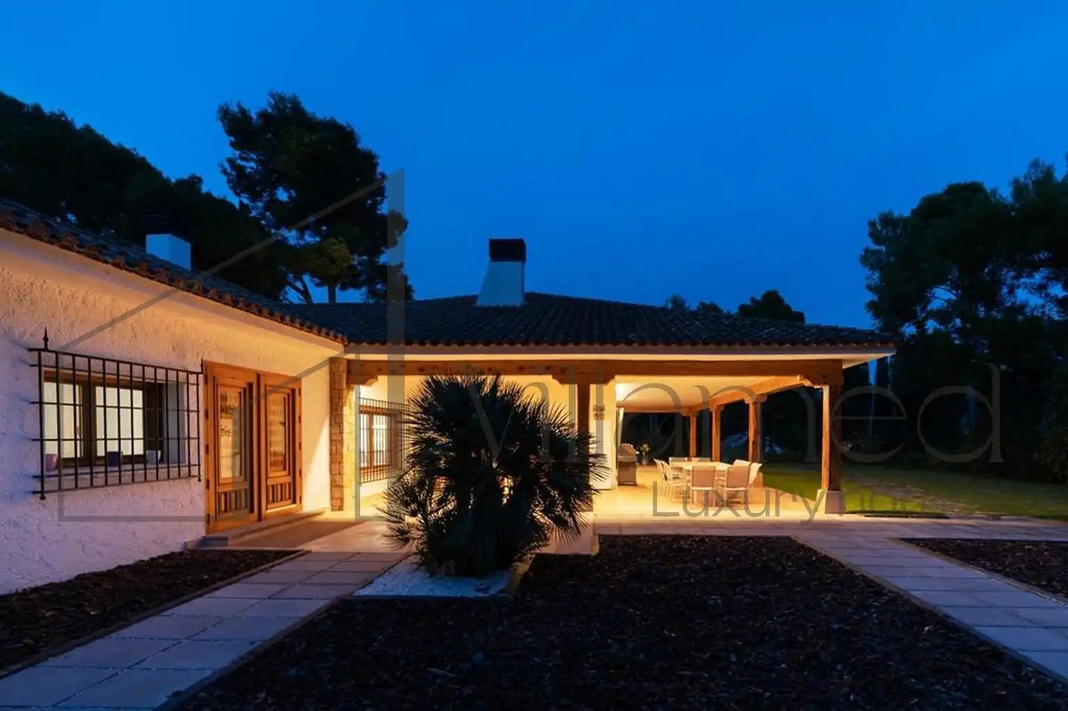 Terrassa de Casa o xalet en venda en Náquera amb Calefacció, Jardí privat i Terrassa