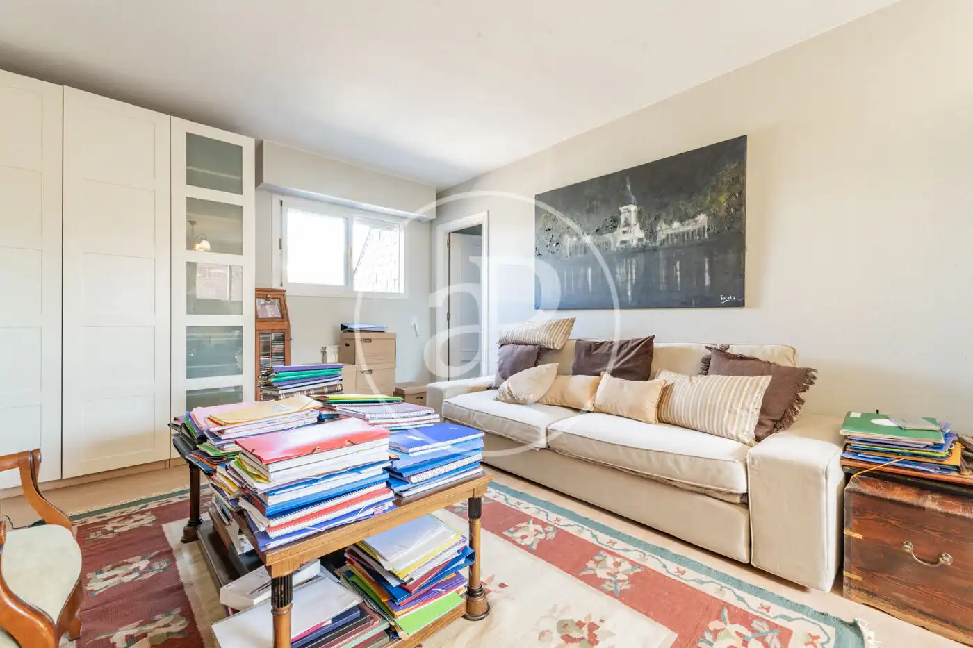 Habitación de Casa adosada en venta en Madrid con Aire acondicionado, Calefacción y Jardín privado