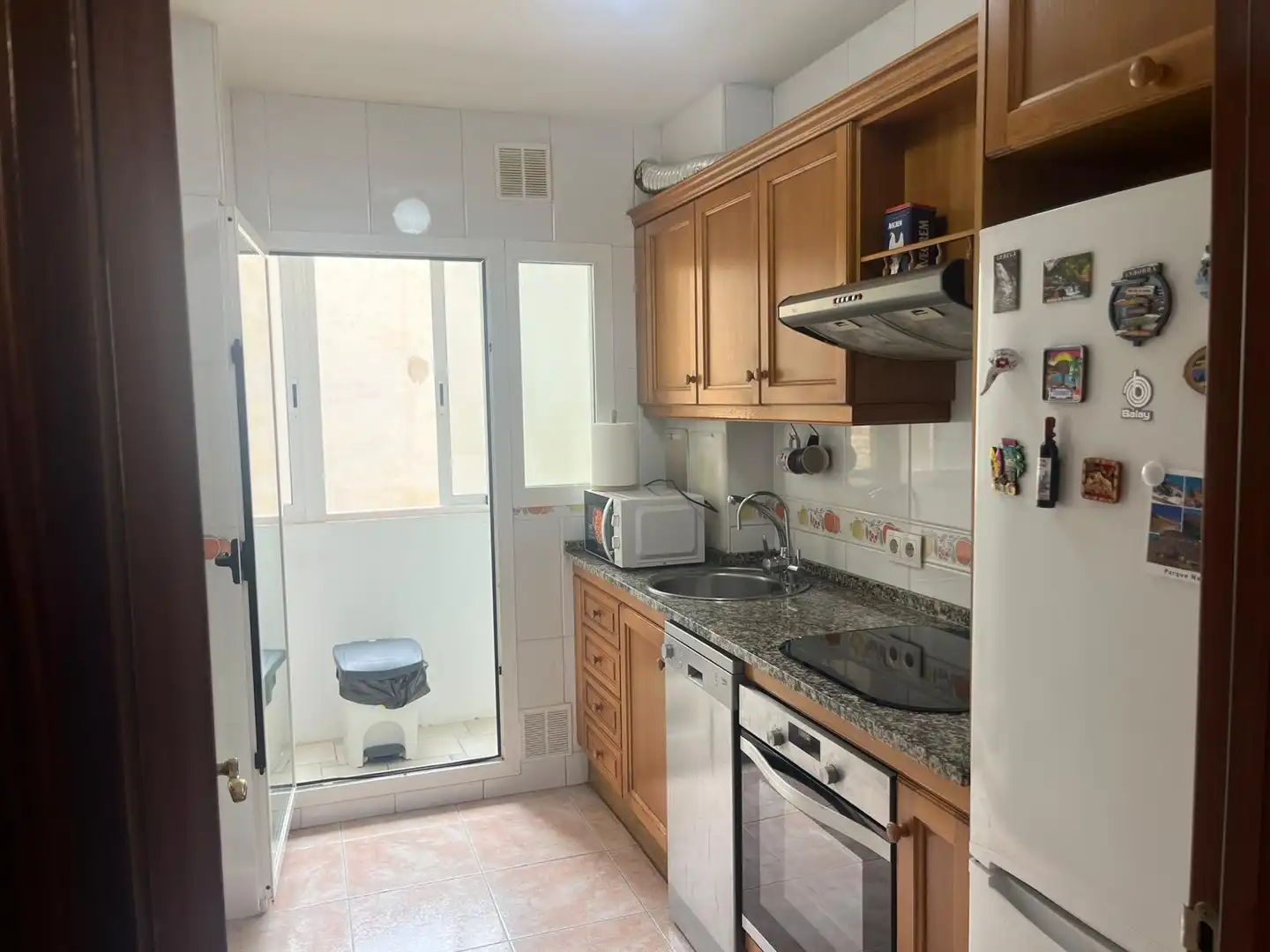 Cocina de Piso en venta en Lleida con Calefacción, Trastero y Amueblado