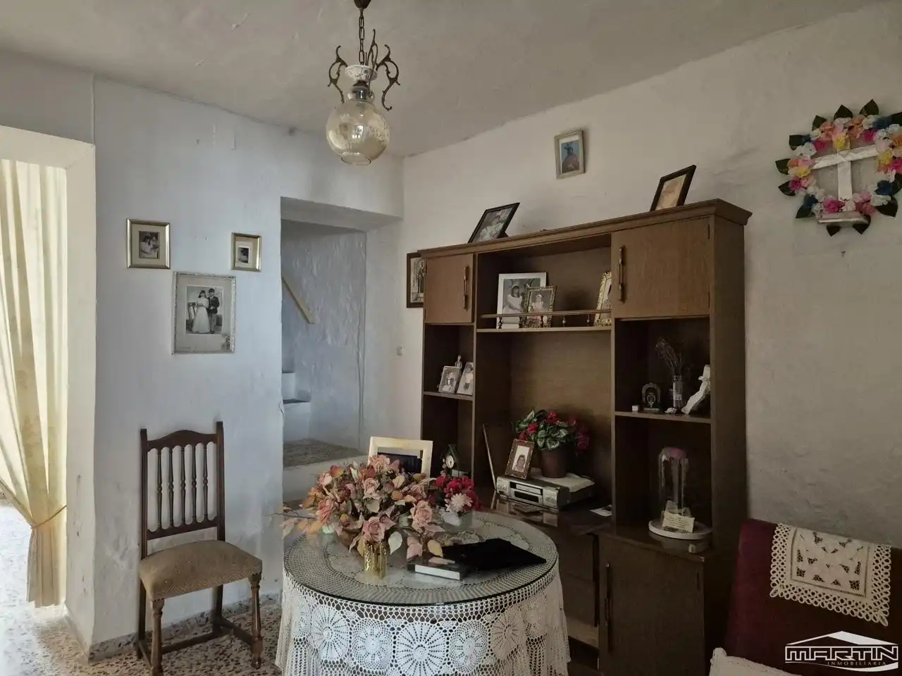 Sala d'estar de Casa o xalet en venda en Benamejí amb Aire condicionat, Terrassa i Traster