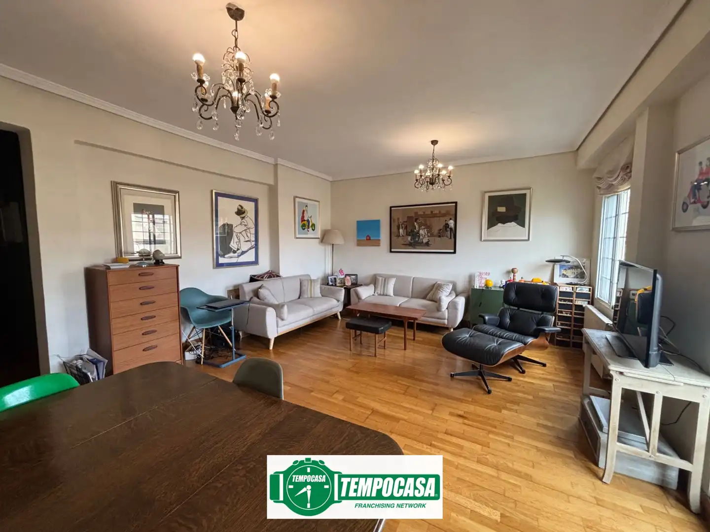 Sala de estar de Piso en venta en Valencia con Aire acondicionado y Balcón
