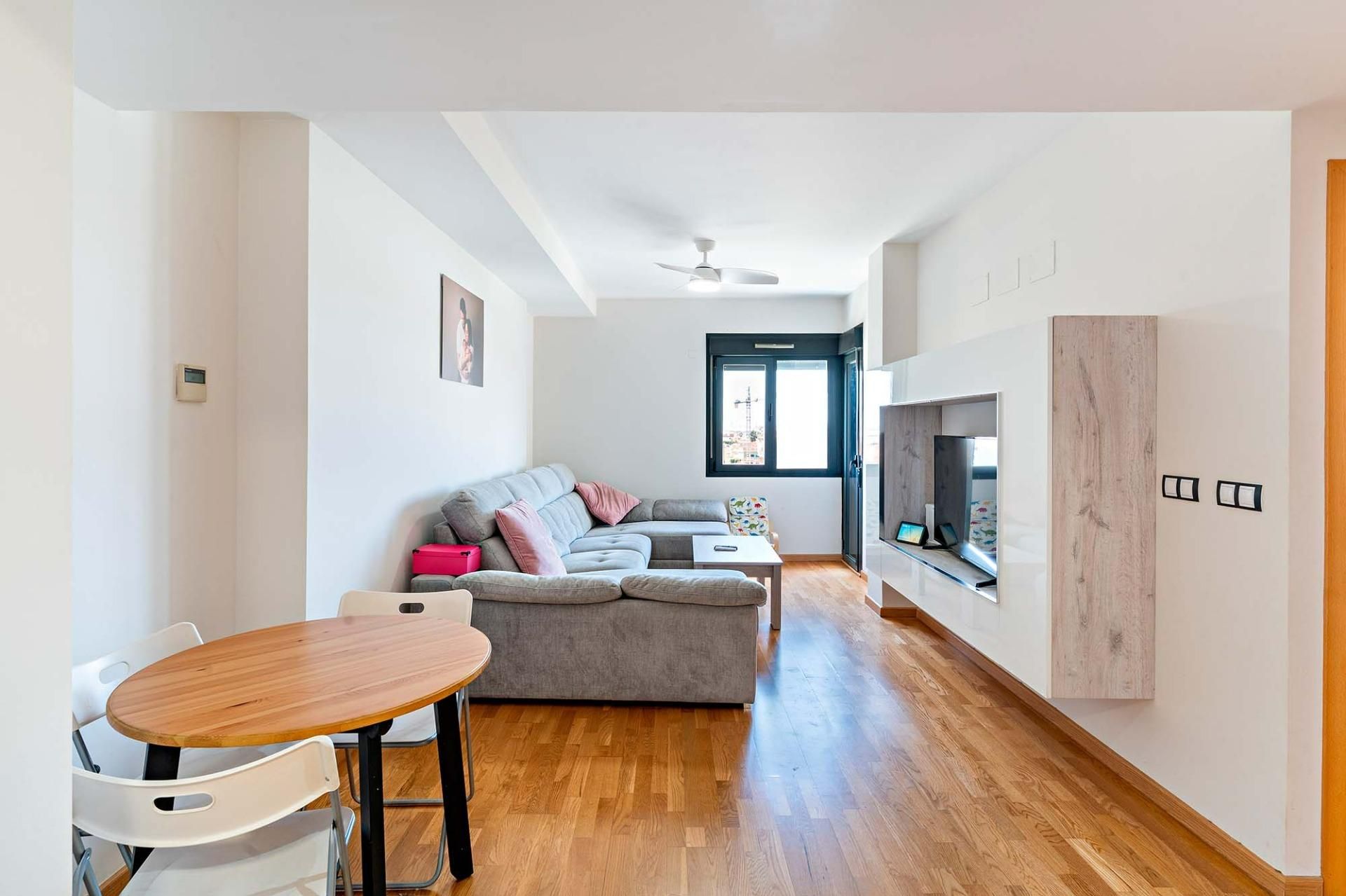 Sala de estar de Piso en venta en El Ejido con Aire acondicionado, Calefacción y Balcón