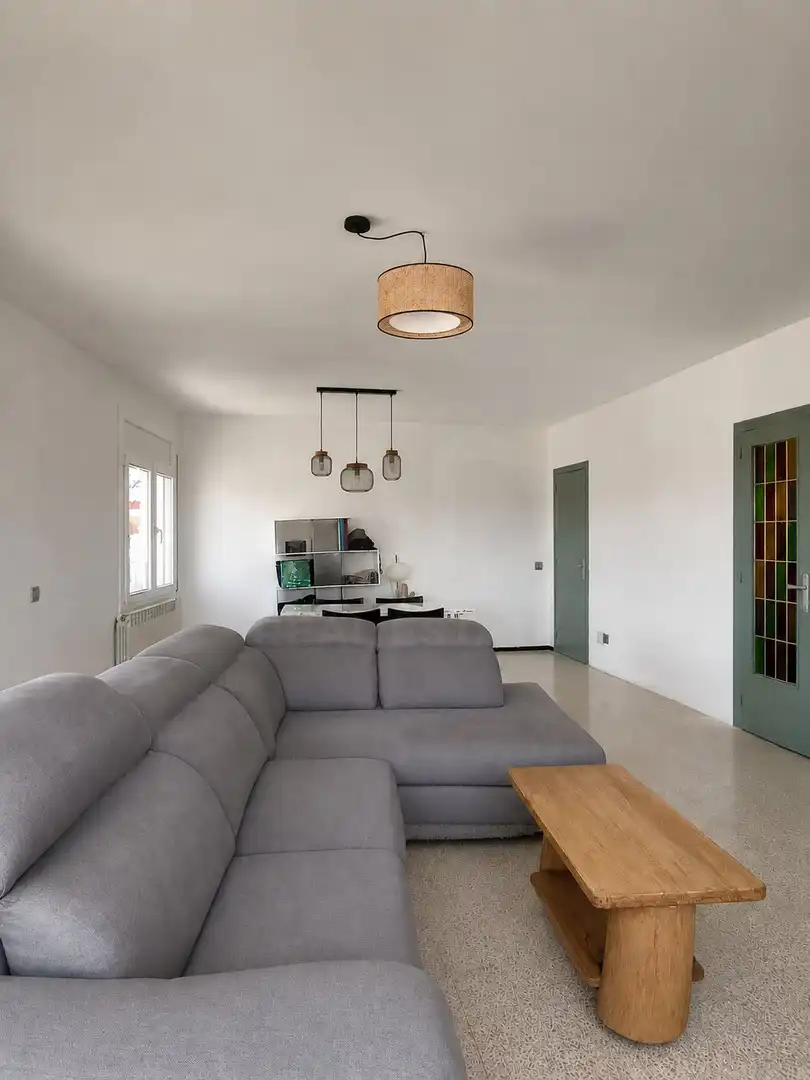 Living room of Flat for sale in Cassà de la Selva  with Heating and Terrace