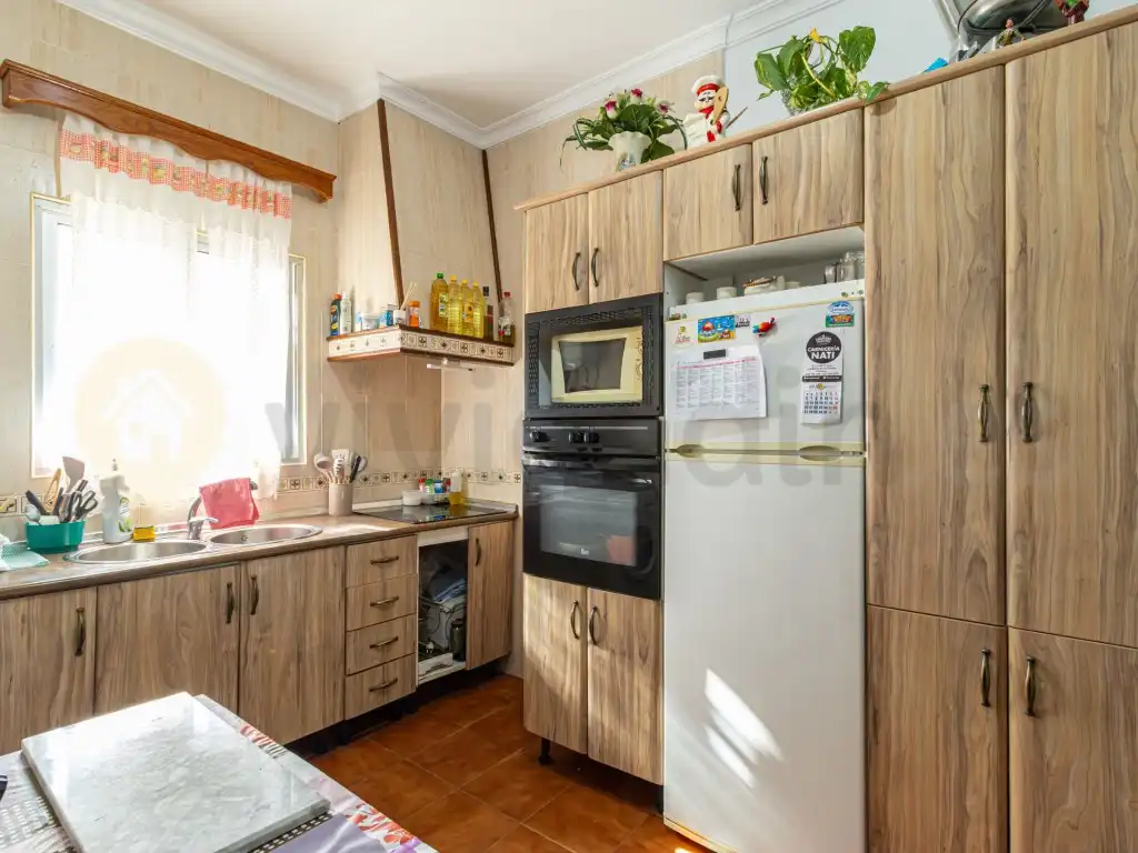 Cocina de Casa o chalet en venta en Paterna de Rivera
