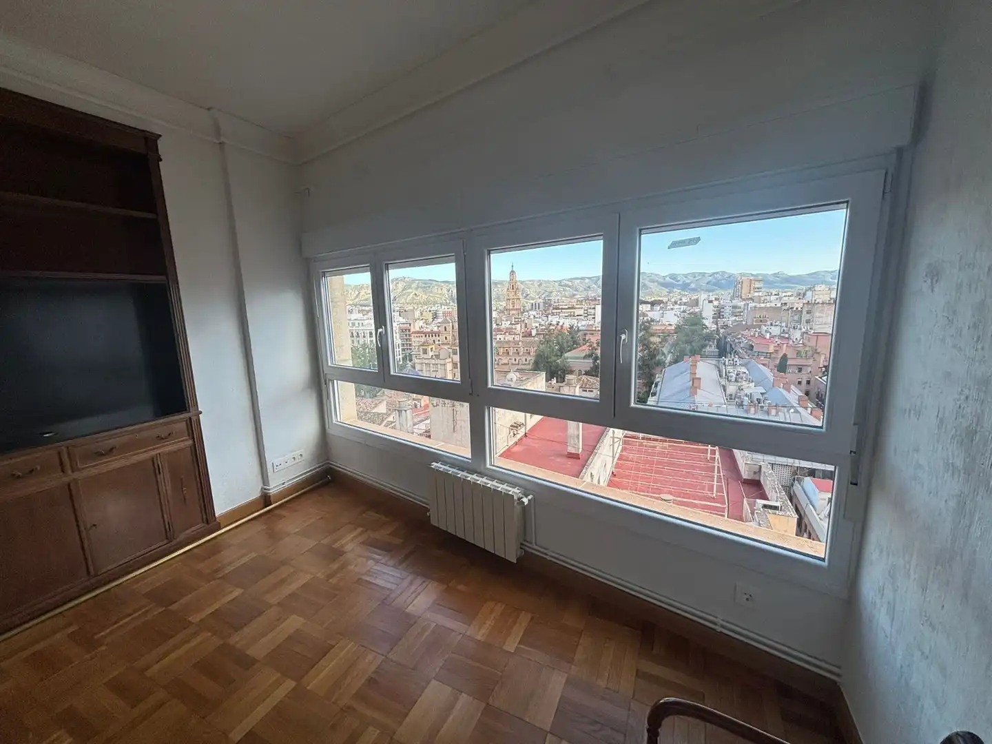 Bedroom of Apartments for rent in Murcia  with Air Conditioner and Heating