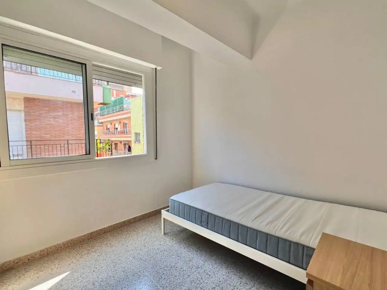 Schlafzimmer von Wohnung zur Miete in Barcelona mit Terrasse und Möbliert