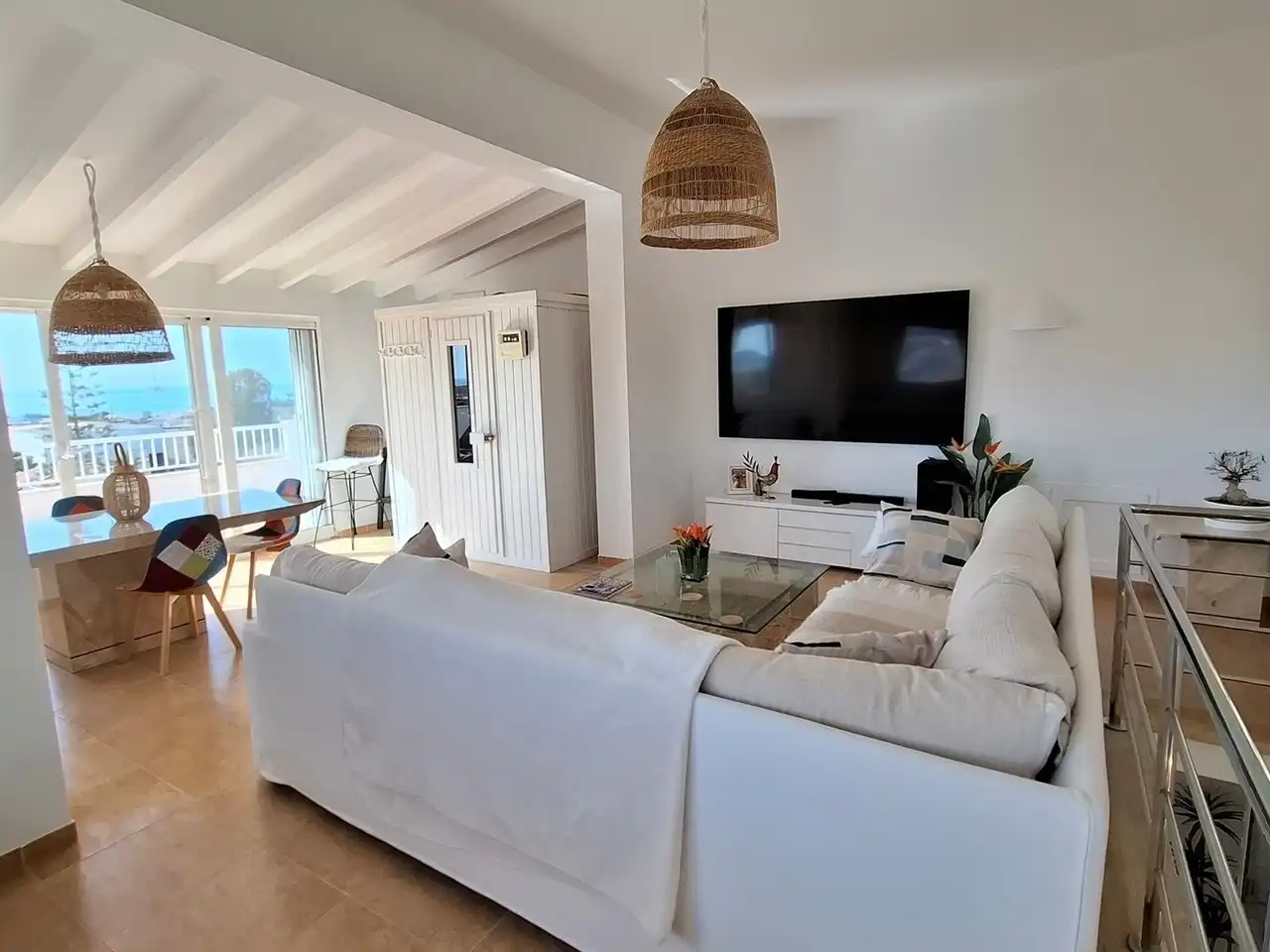 Sala de estar de Casa o chalet en venta en Cuevas del Almanzora con Terraza
