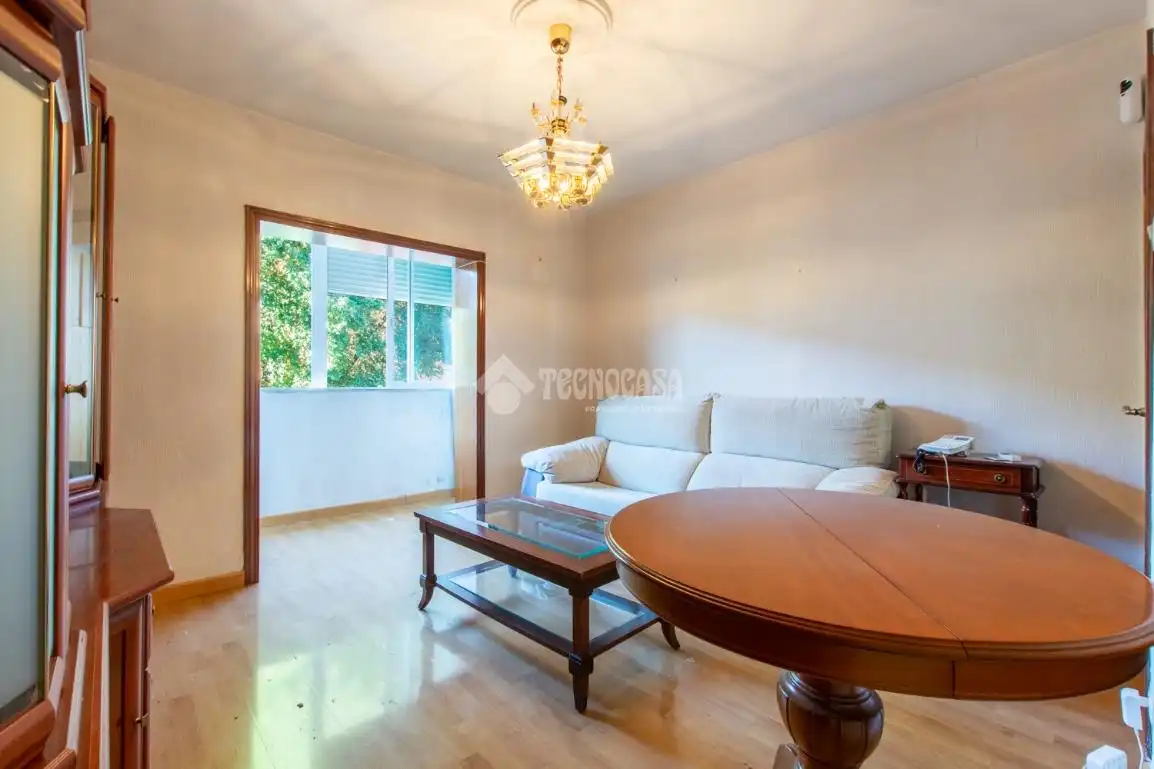 Sala d'estar de Pis en venda en Madrid