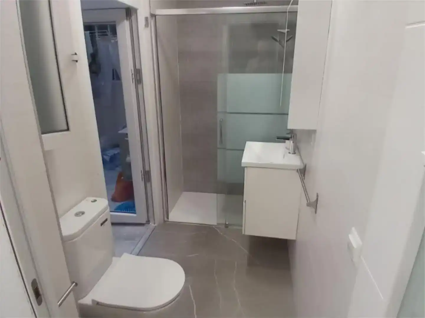Bany de Apartament en venda en  Valencia Capital amb Aire condicionat