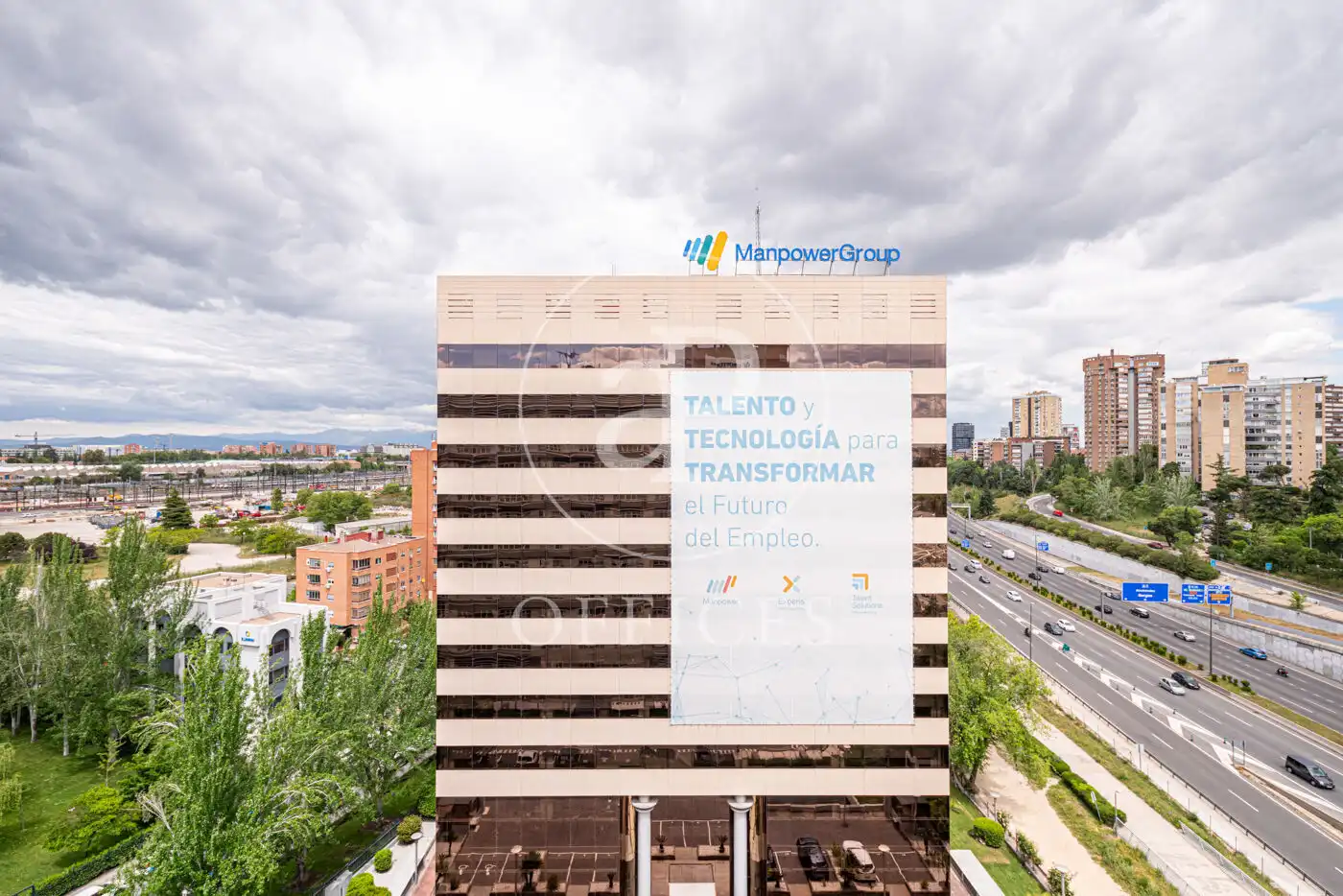 Exterior view of Office for rent in Madrid  with Air Conditioner and Heating