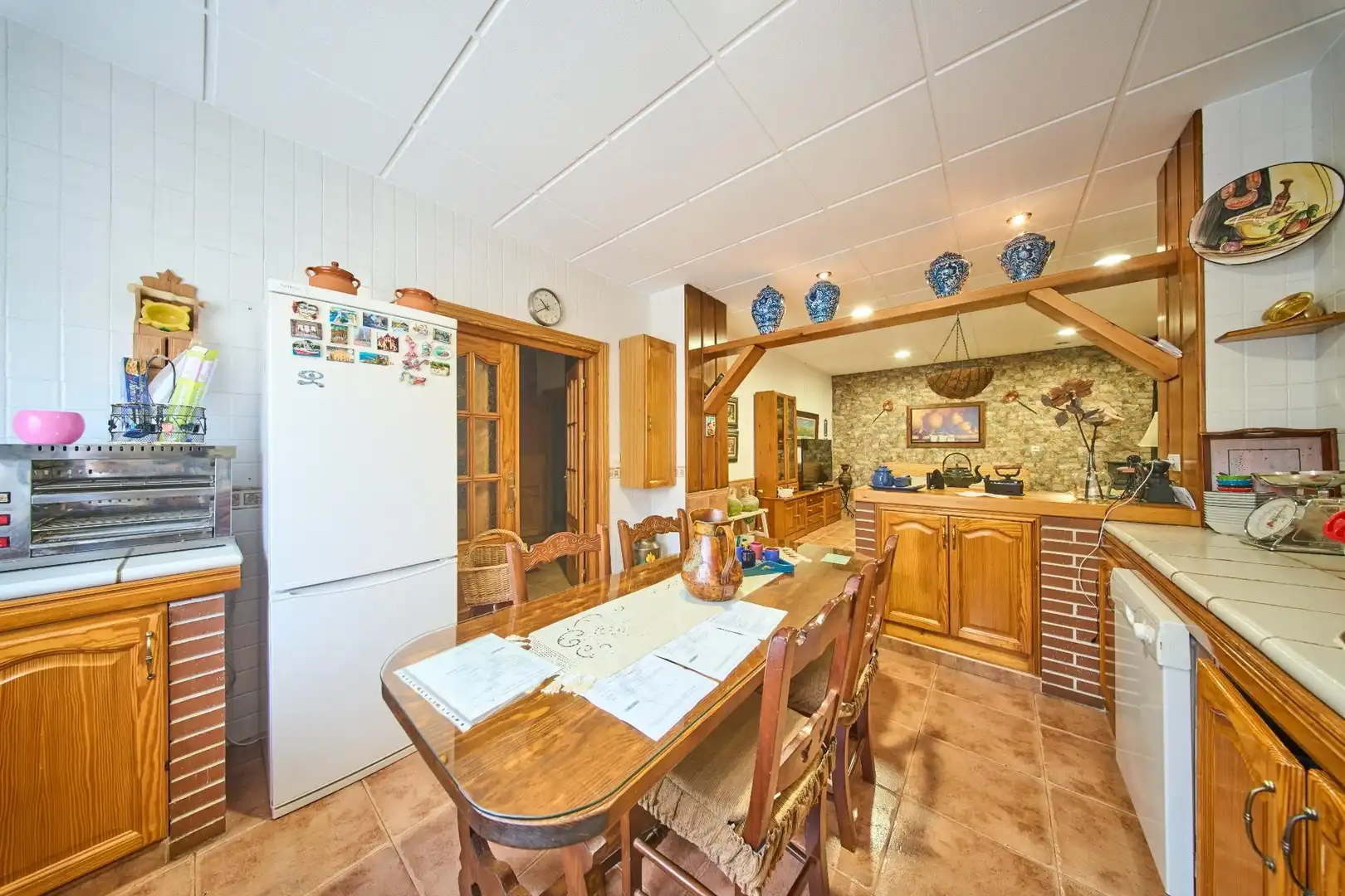 Cocina de Casa o chalet en venta en Deifontes con Aire acondicionado, Calefacción y Terraza