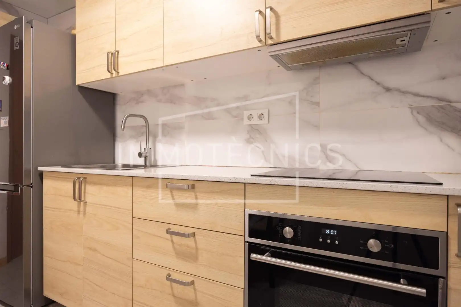 Küche von Wohnung zum Verkauf in Granollers mit Balkon