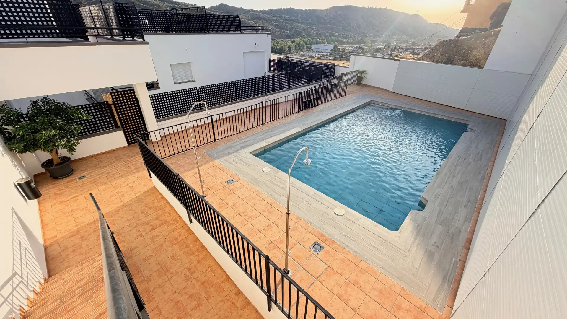 Penthouse mit Pool zur Miete in Cenes de la Vega