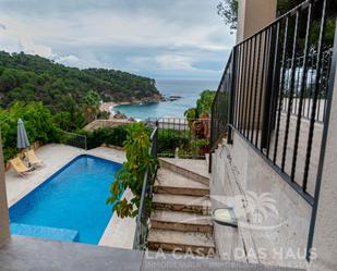 Piscina de Casa o xalet en venda en Lloret de Mar amb Calefacció, Jardí privat i Terrassa