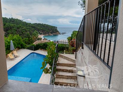 Swimming pool of House or chalet for sale in Lloret de Mar  with Heating, Private garden and Terrace