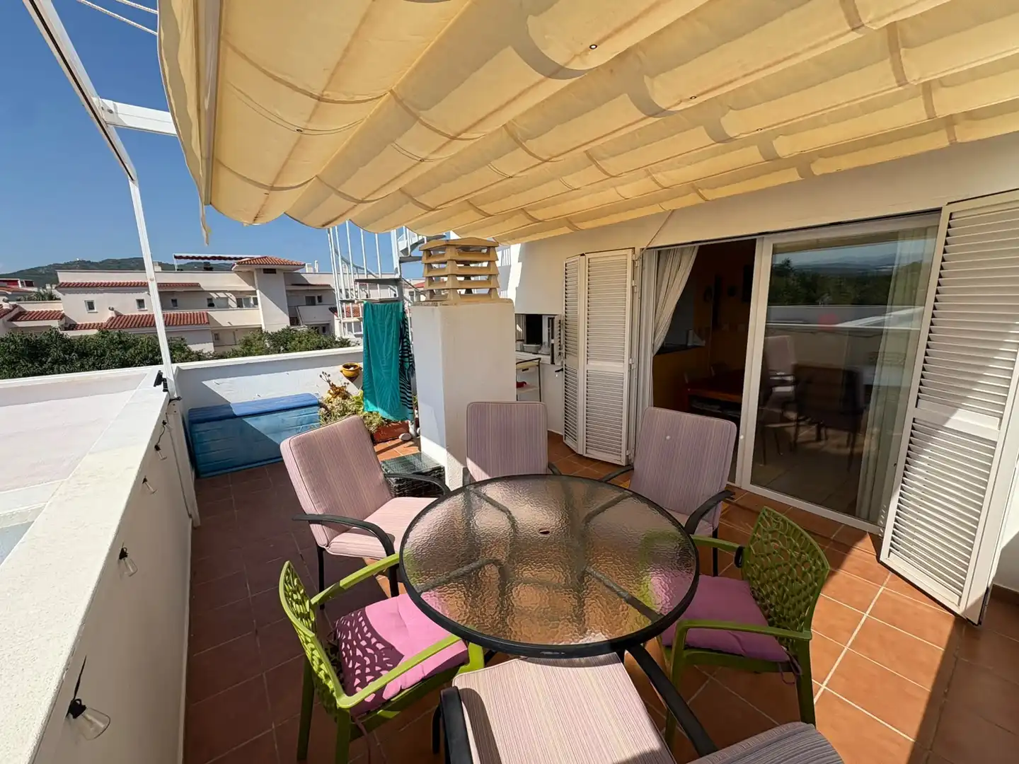 Terraza de Ático en venta en Alcalà de Xivert con Aire acondicionado, Calefacción y Jardín privado