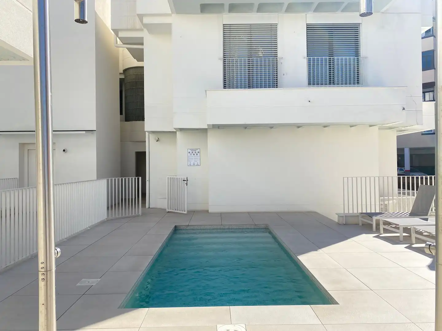 Piscina de Apartament de lloguer en  Palma de Mallorca amb Terrassa i Balcó