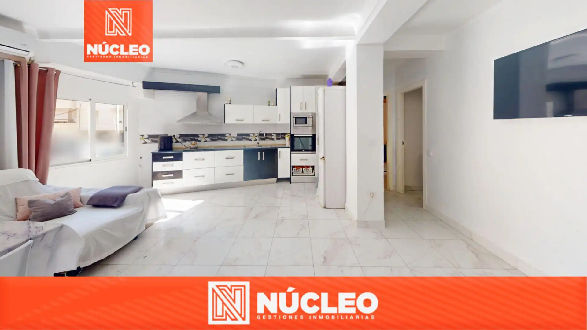 Cocina de Piso en venta en Villajoyosa / La Vila Joiosa con Aire acondicionado y Balcón