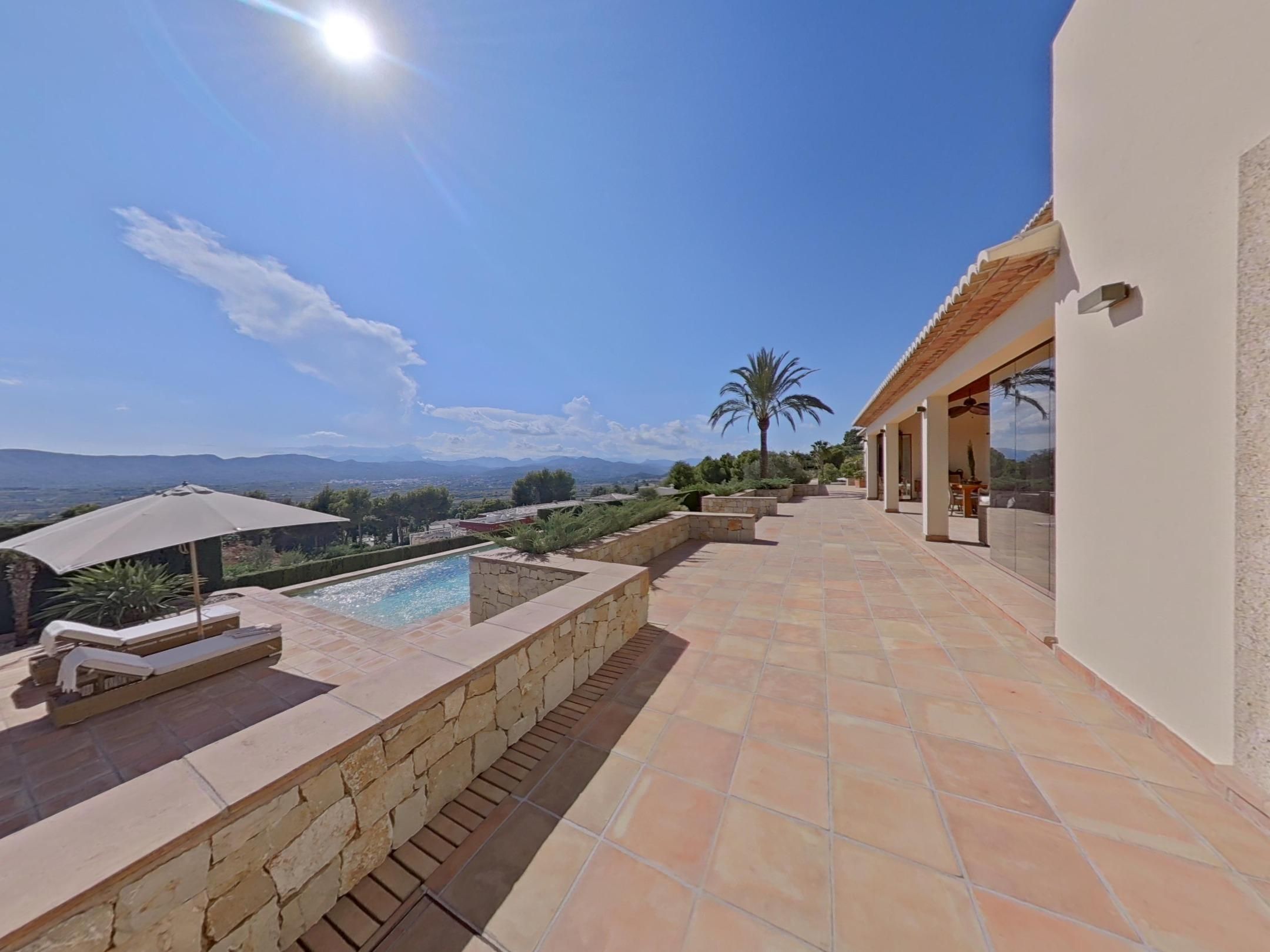 Terraza de Casa o chalet en venta en Jávea / Xàbia con Aire acondicionado, Calefacción y Jardín privado