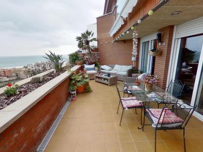 Terrassa de Dúplex en venda en Sitges amb Aire condicionat, Calefacció i Parquet