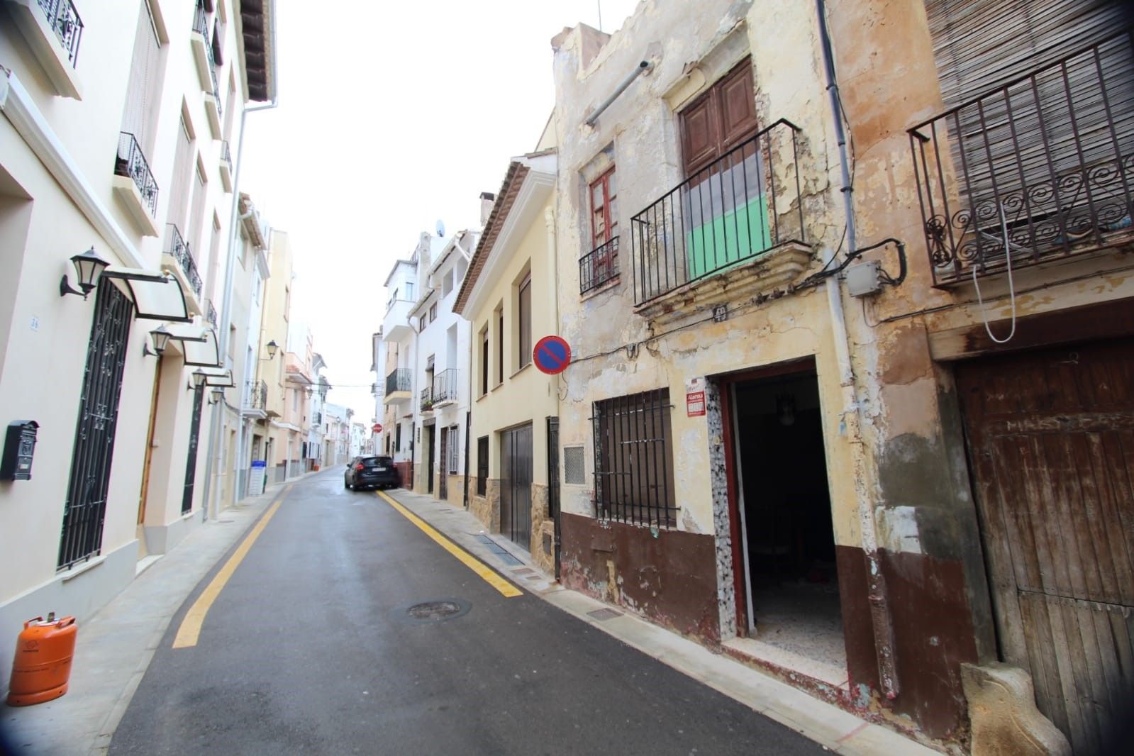 Exterior view of Single-family semi-detached for sale in Villar del Arzobispo