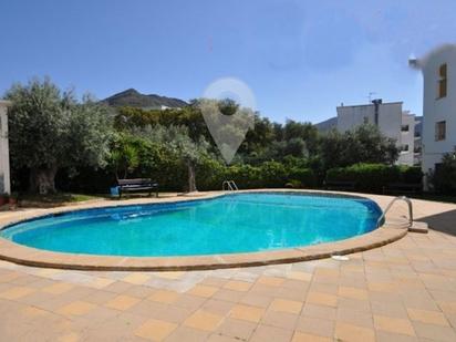 Swimming pool of Flat for sale in Roses  with Air Conditioner, Heating and Terrace