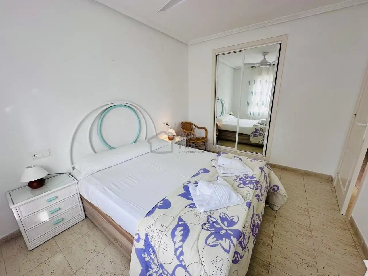 Schlafzimmer von Wohnung zum Verkauf in Finestrat mit Klimaanlage, Terrasse und Möbliert