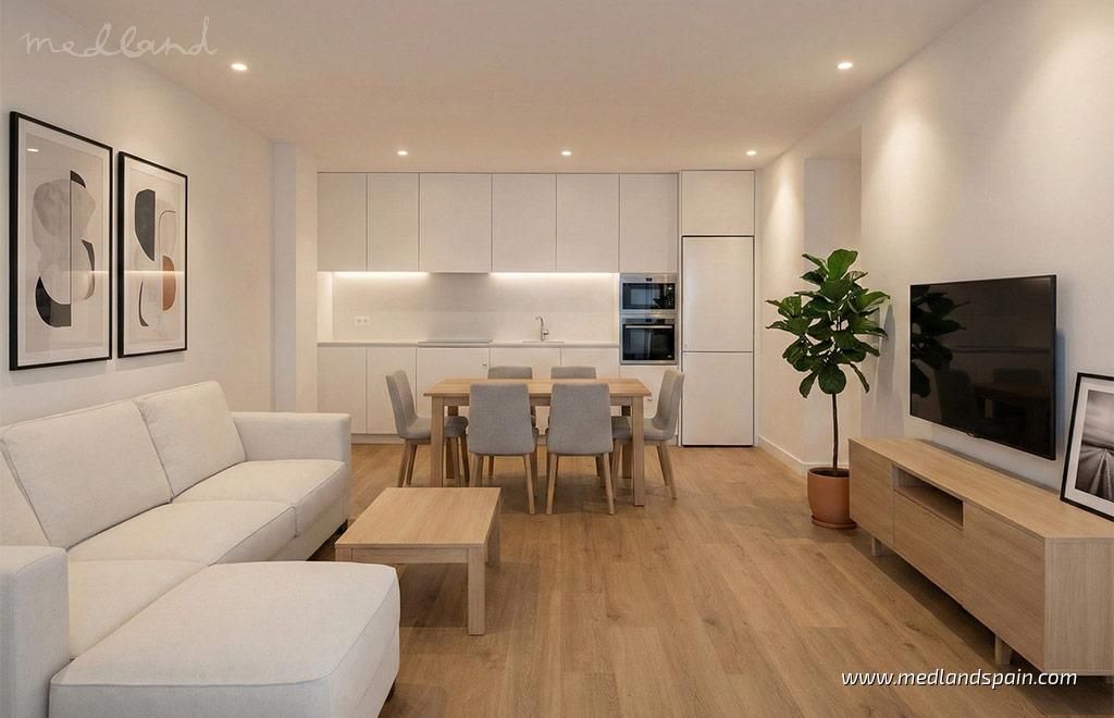 Living room of Apartment for sale in San Javier  with Terrace and Community pool