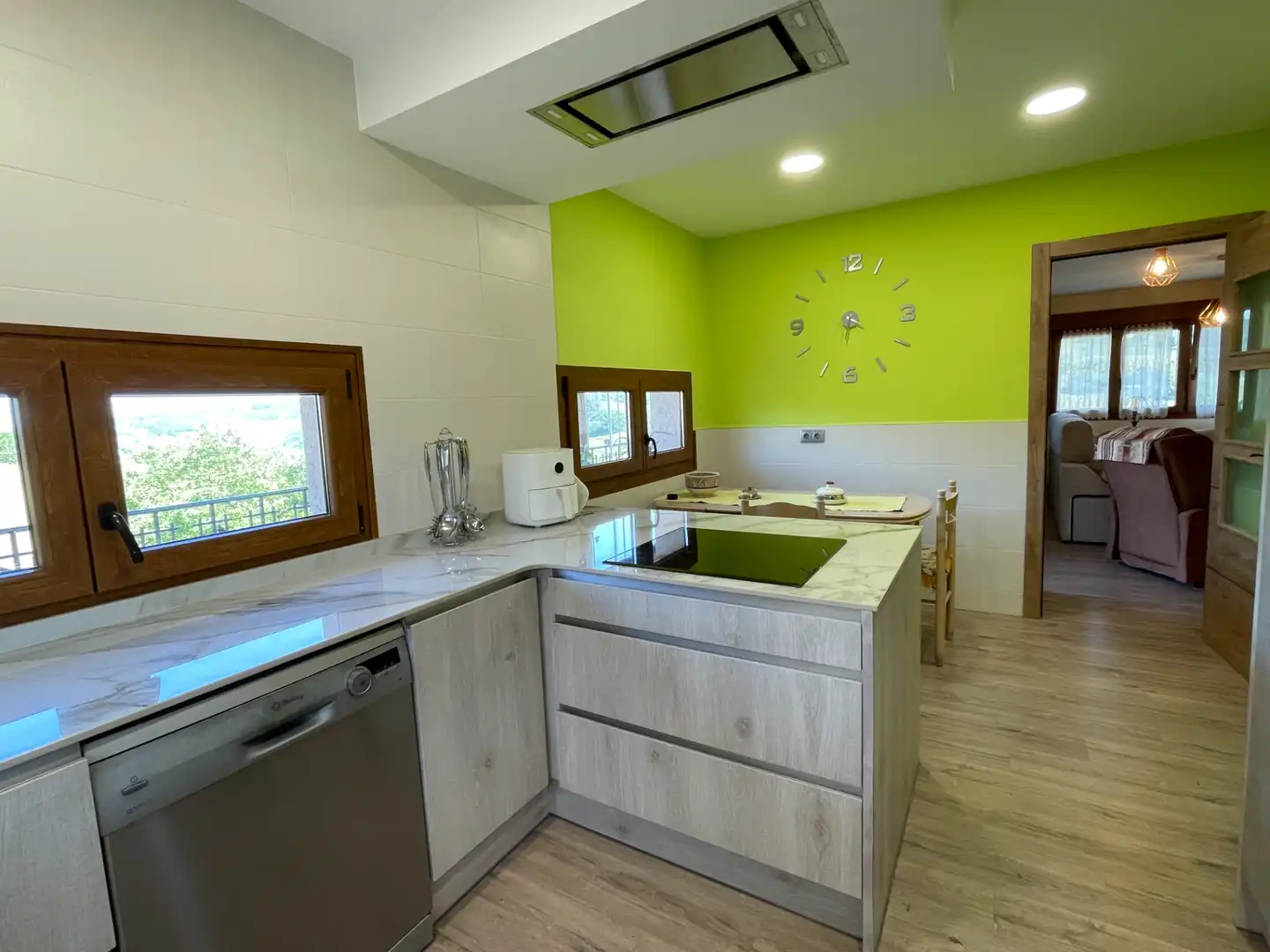 Cocina de Casa o chalet en venta en Gijón  con Calefacción, Jardín privado y Terraza