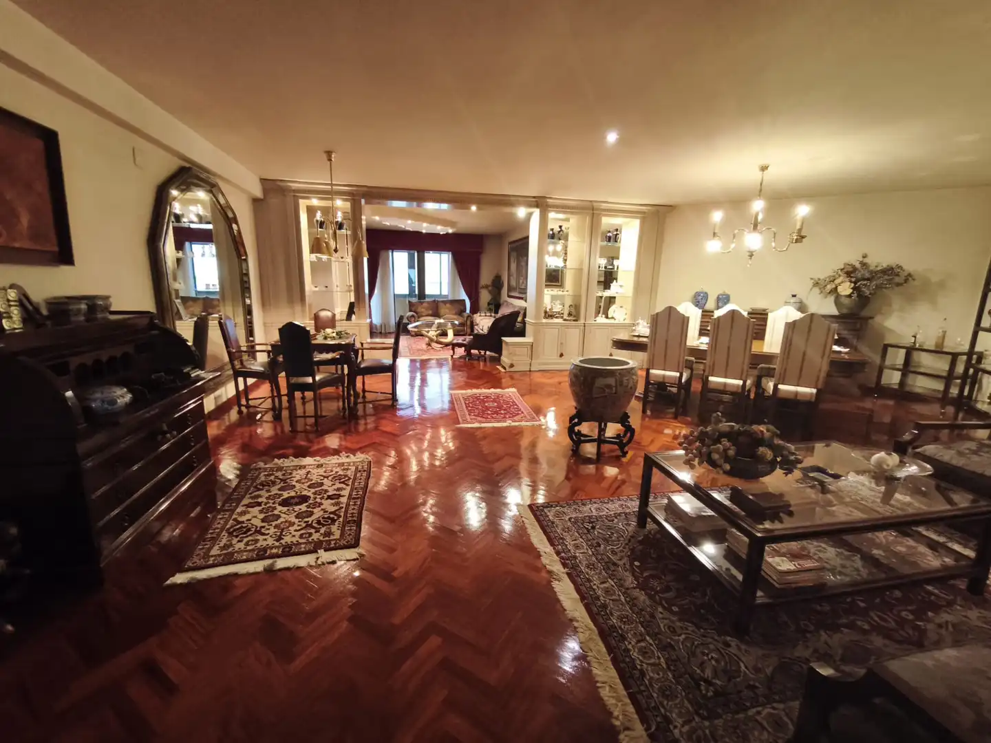 Living room of Flat for sale in Ourense Capital   with Heating, Parquet flooring and Storage room