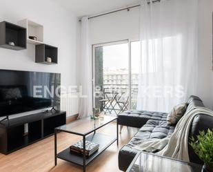 Living room of Apartment to rent in  Barcelona Capital  with Air Conditioner, Heating and Parquet flooring