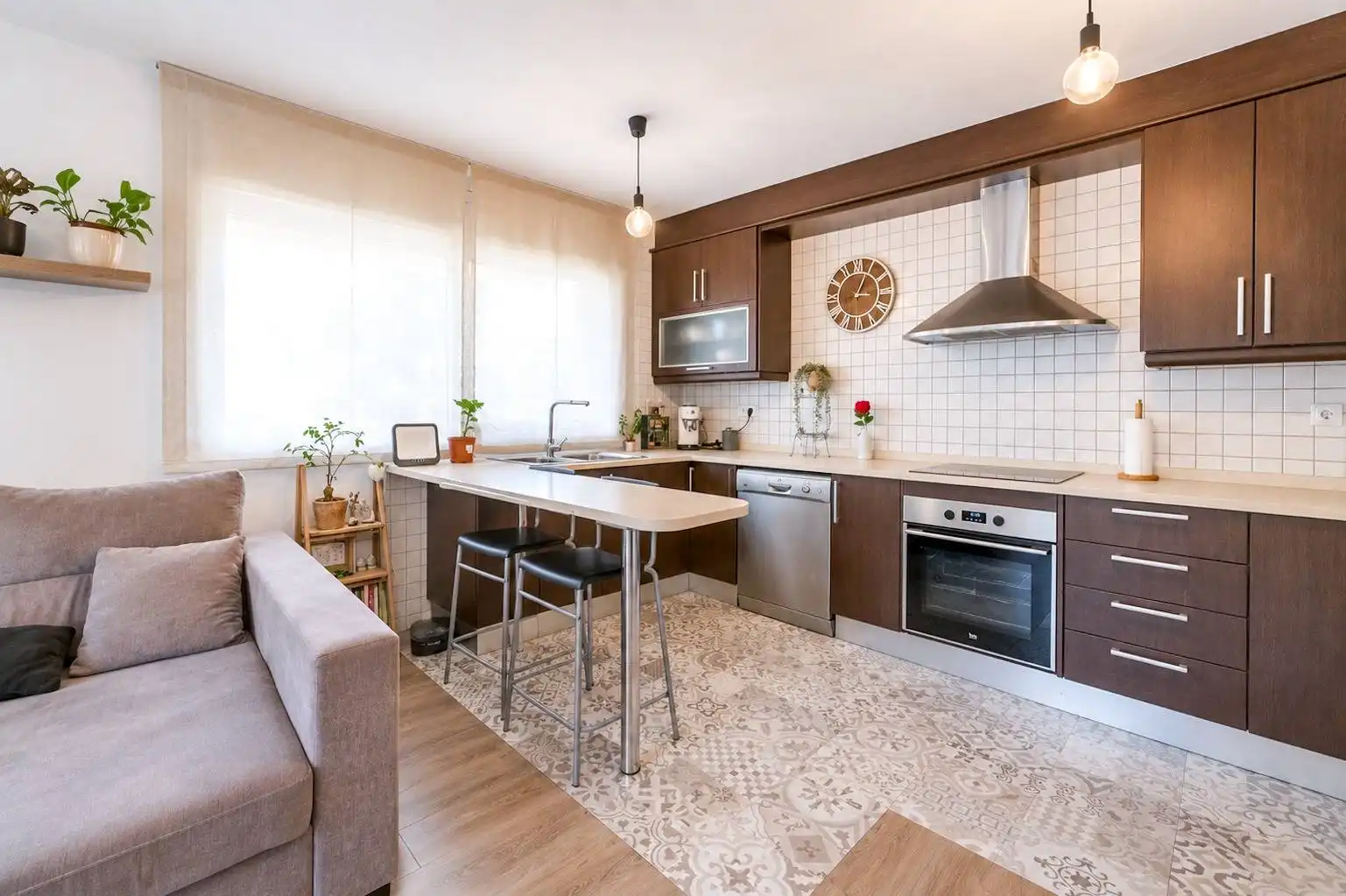 Kitchen of Houses for sale in Olèrdola  with Heating, Parquet flooring and Terrace