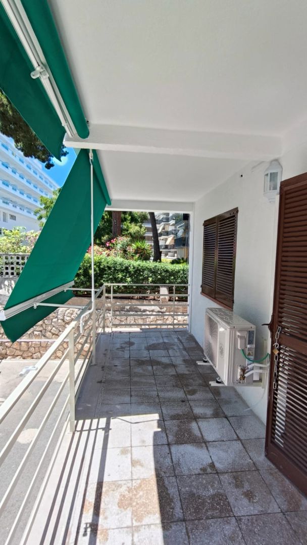 Garden of Flat for rent in Salou  with Air Conditioner and Pets allowed