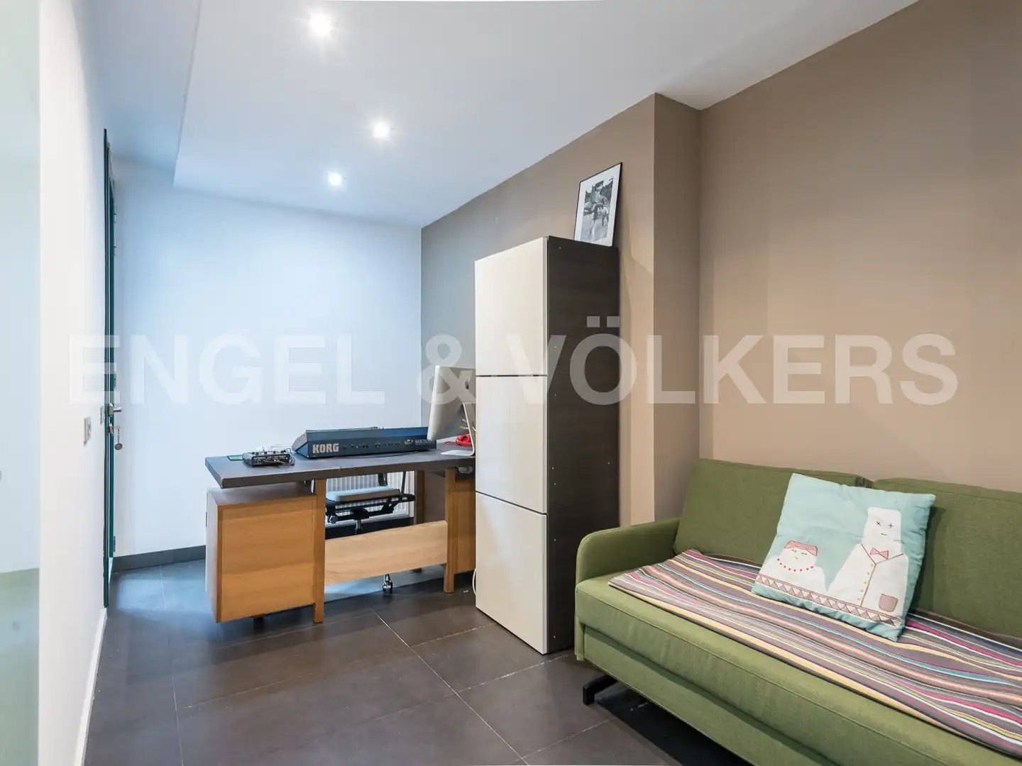 Sala de estar de Casa o chalet en venta en Barcelona con Aire acondicionado, Calefacción y Jardín privado
