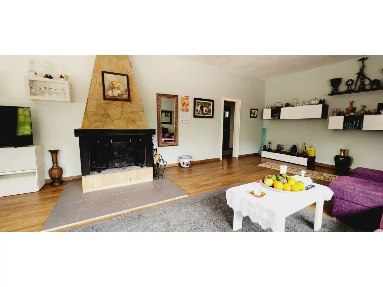 Sala de estar de Casa o chalet en venta en Rubí con Calefacción, Jardín privado y Parquet
