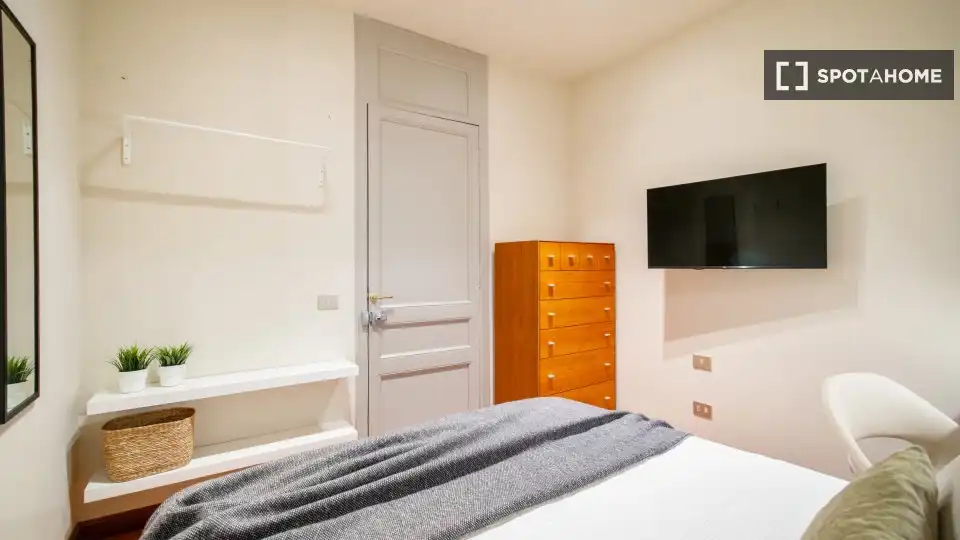 Habitación de Piso para compartir en Barcelona con Aire acondicionado, Calefacción y Amueblado