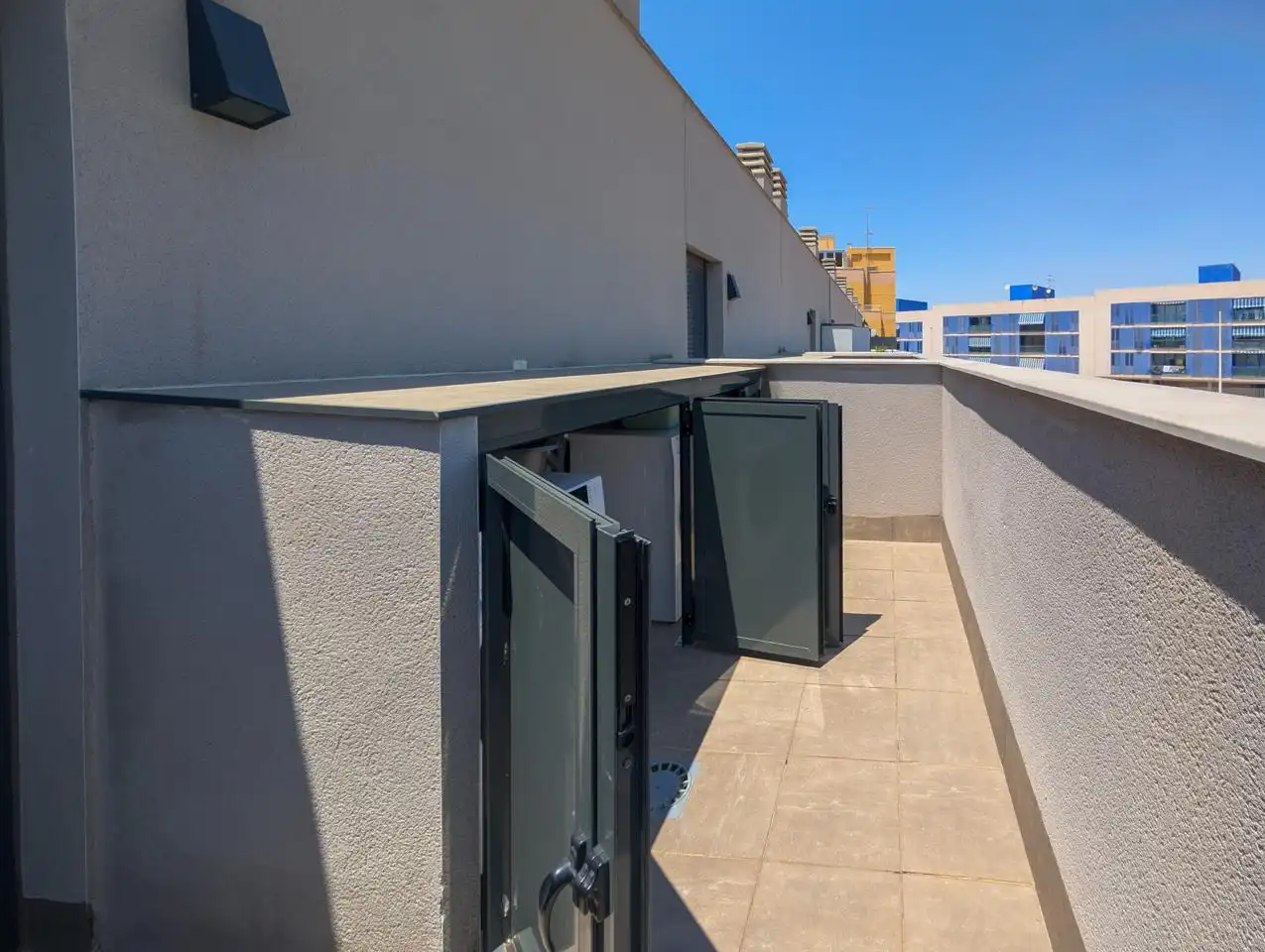 Terraza de Casa adosada en venta en Santa Pola con Aire acondicionado, Calefacción y Parquet