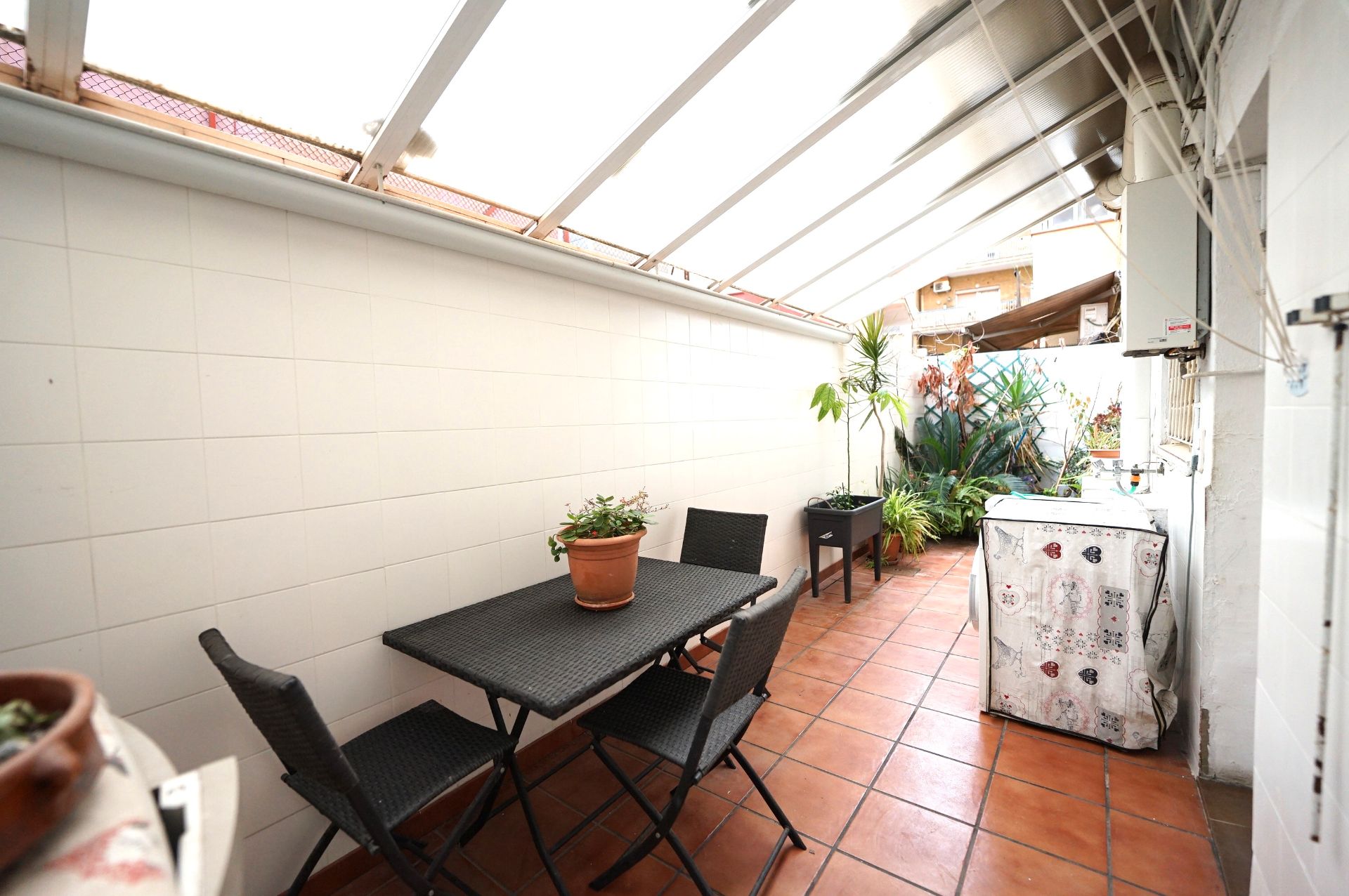 Terrace of Flat for sale in  Barcelona Capital  with Air Conditioner and Oven