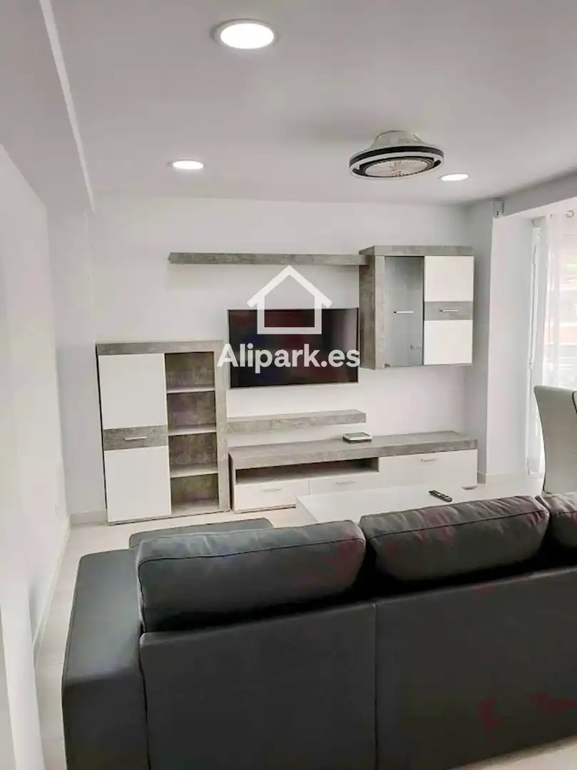 Sala d'estar de Pis en venda en Villajoyosa / La Vila Joiosa amb Aire condicionat, Terrassa i Traster
