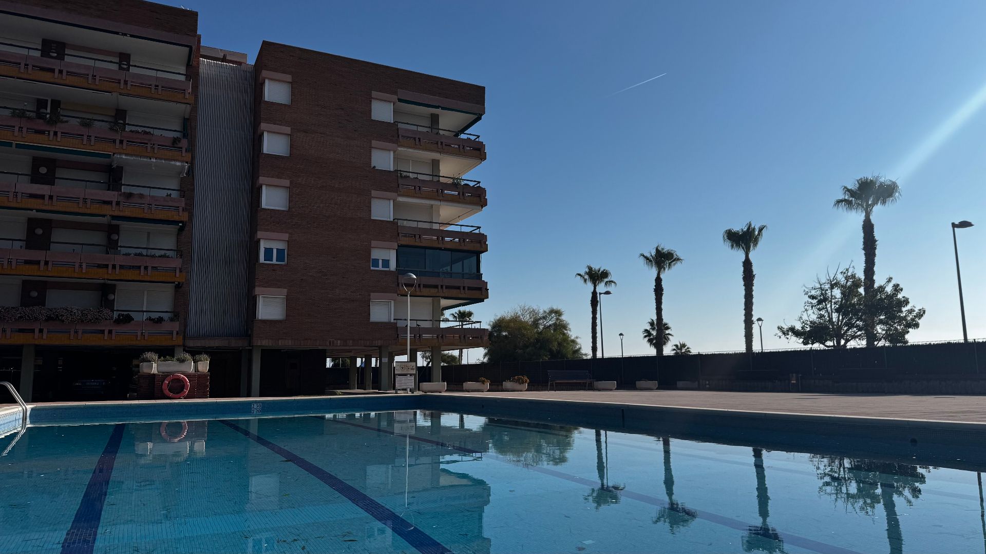 Swimming pool of Flat for sale in Torredembarra  with Air Conditioner, Heating and Terrace