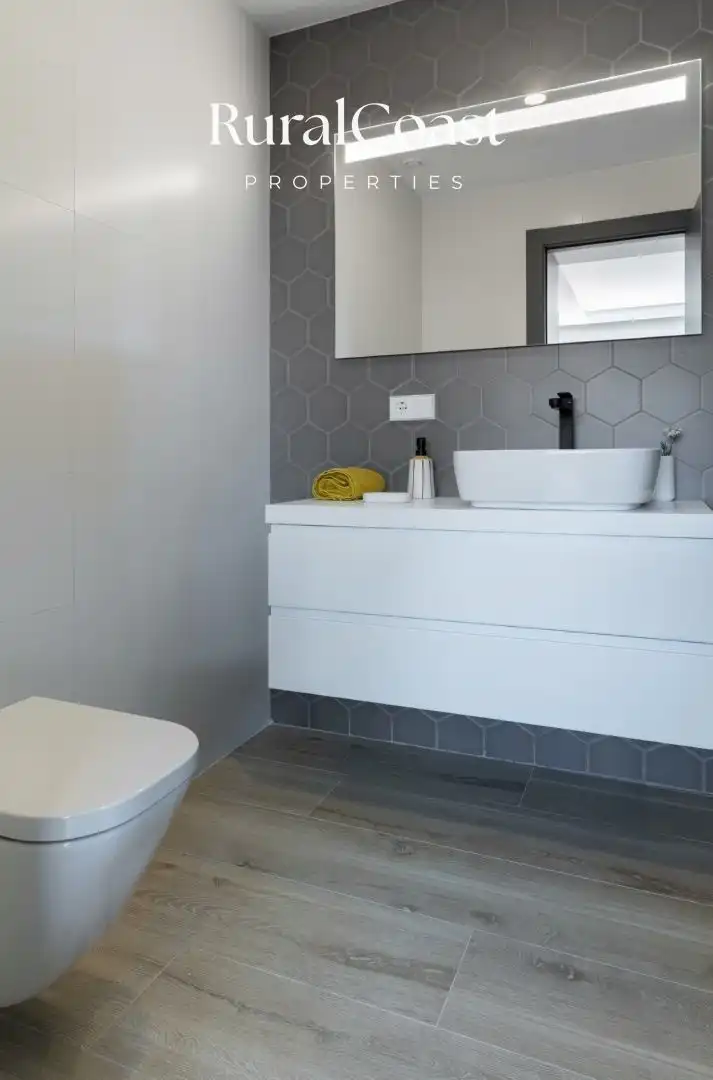 Baño de Dúplex en venta en Benitachell / El Poble Nou de Benitatxell con Aire acondicionado, Calefacción y Terraza