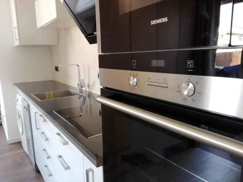 Kitchen of Attic for sale in Barcelona  with Air Conditioner and Terrace